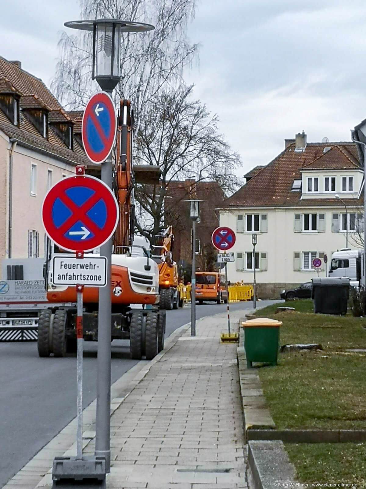 Baubeginn Von-Platen-Straße-Bayreuth